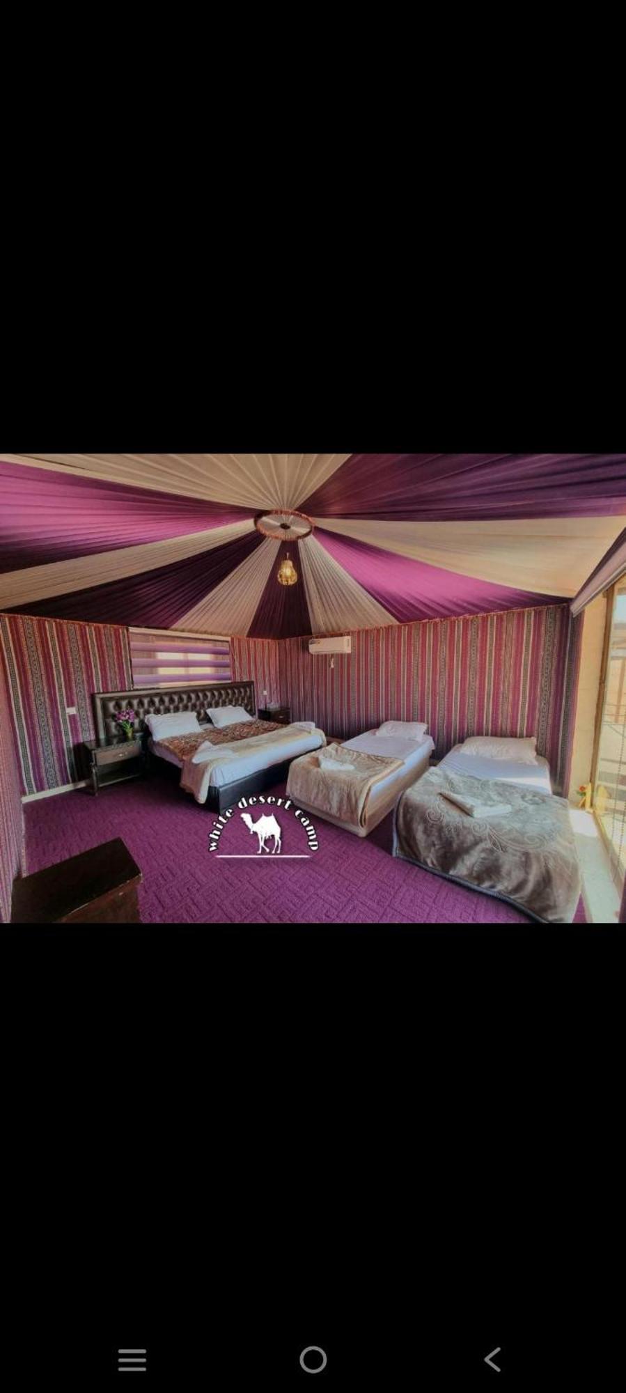 White Desert Camp Wadi Rum Eksteriør bilde